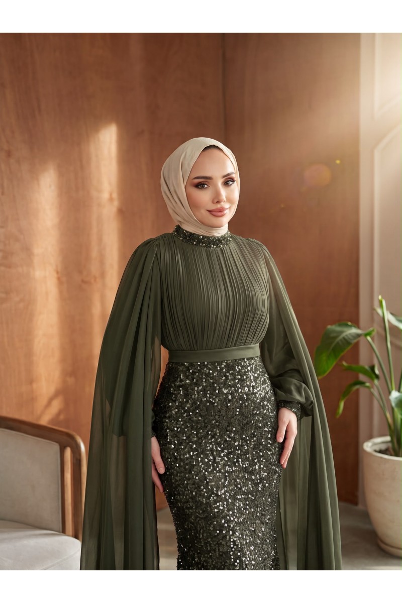 Sara Tesettür Abiye Haki